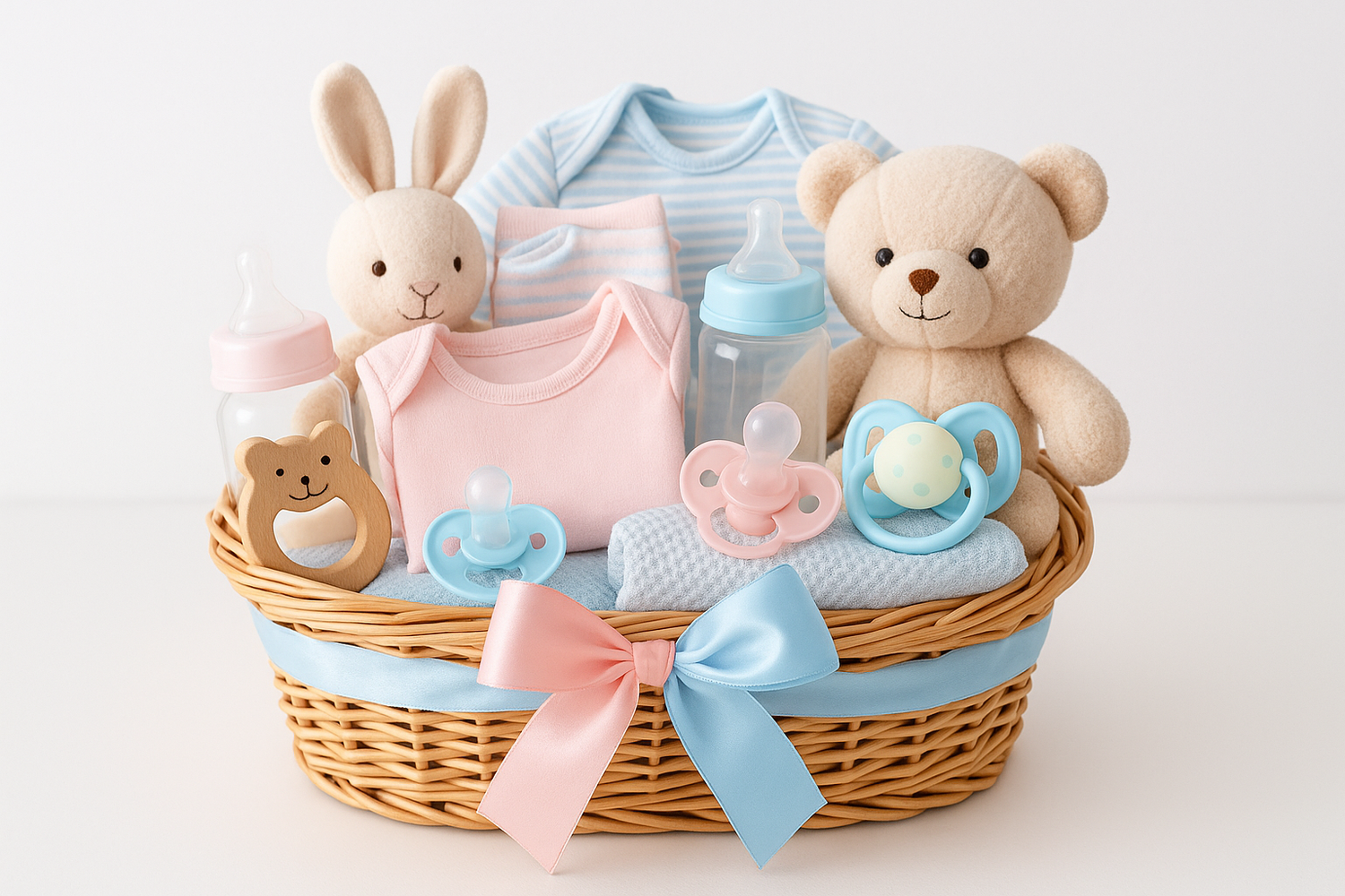 Baby shower basket
